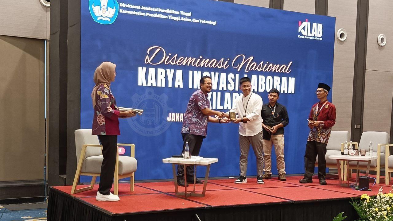 Tim Laboran Teknik Mesin Universitas Trisakti Raih Predikat Terbaik Pertama di KILab 2024