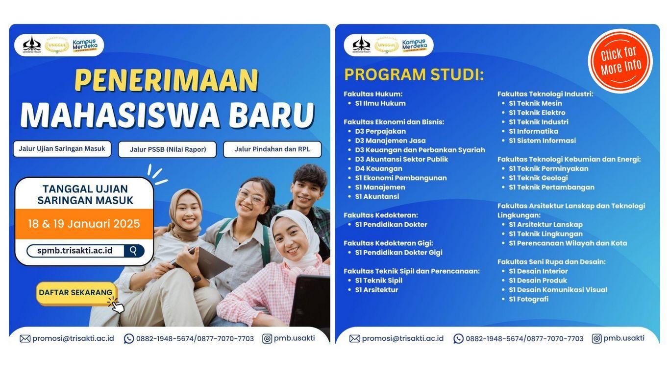 Penerimaan Mahasiswa Baru 2025/2026