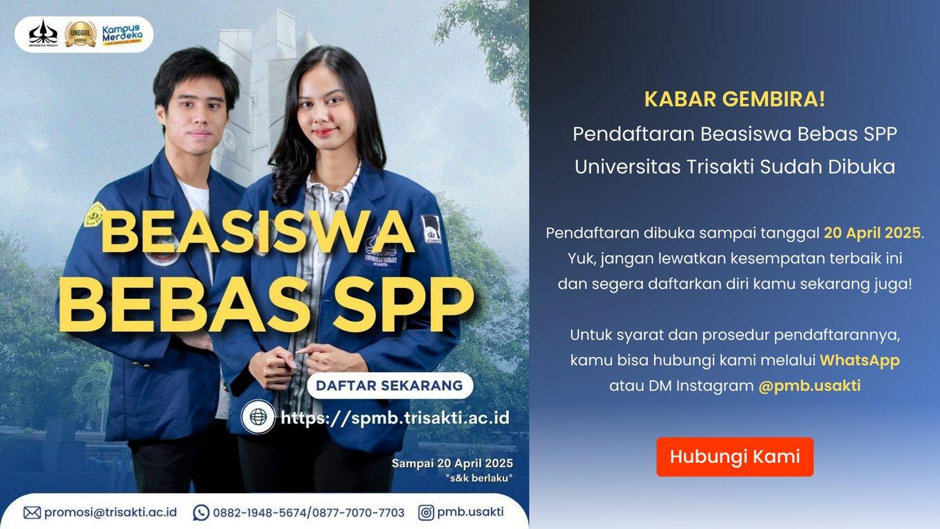 Beasiswa Bebas SPP