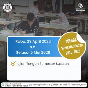 Ujian Tengah Semester (UTS) Susulan