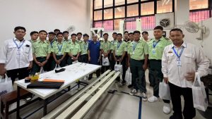 SMKN 1 Simpang Pematang Lampung Visits FTI Usakti to Learn About the World of Industry and Higher Education