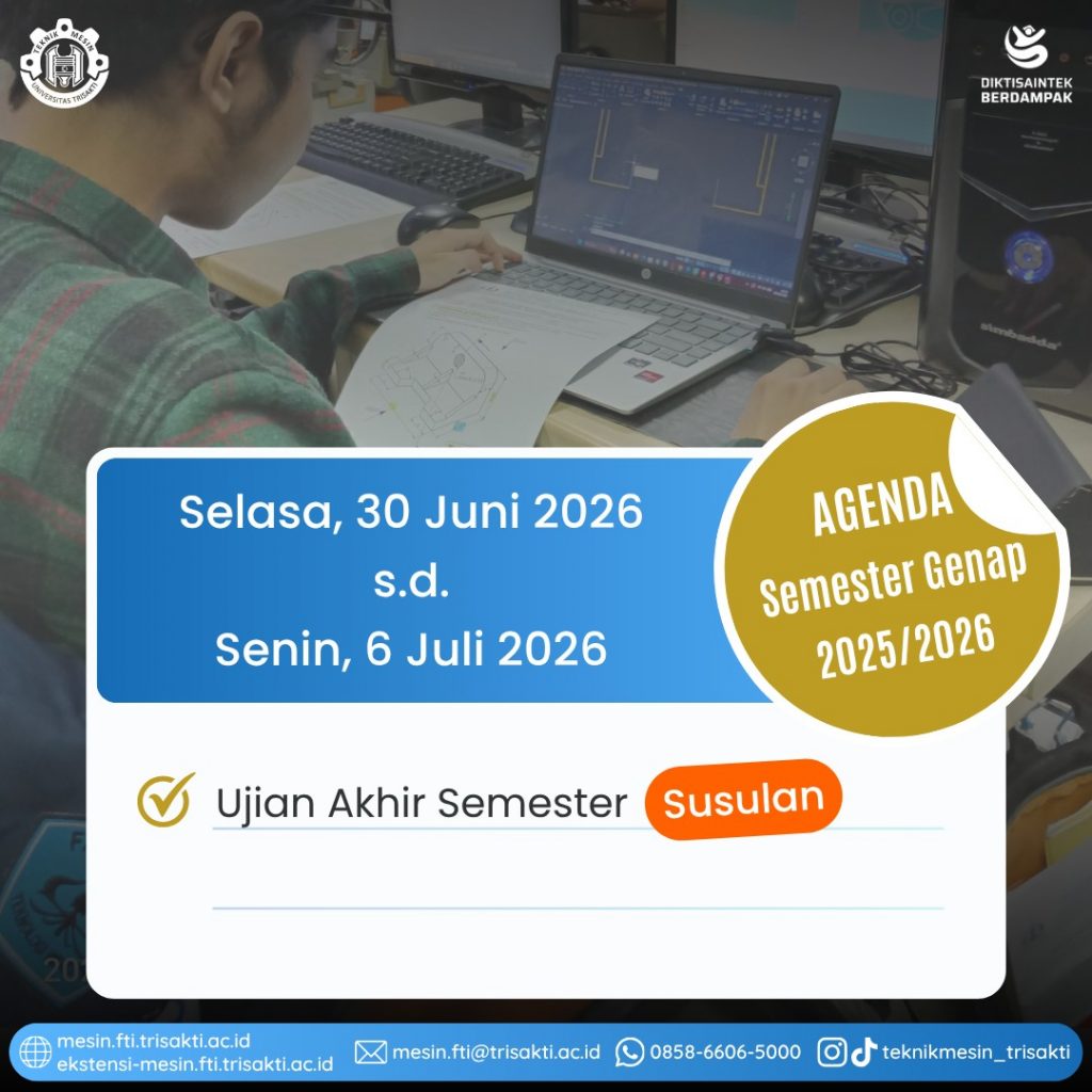 Ujian Akhir Semester Genap 2025/2026 Susulan