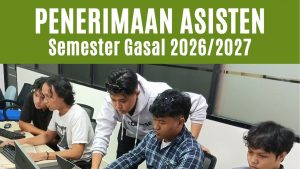 Penerimaan Asisten Studio Menggambar Mesin Semester Gasal 2026/2027
